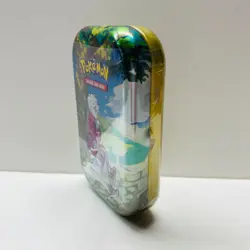 Pokemon Crown Zenith Mini Tin Bede Sealed 2 Packs 1 Sticker Sheet 1 Art Card - Image 2