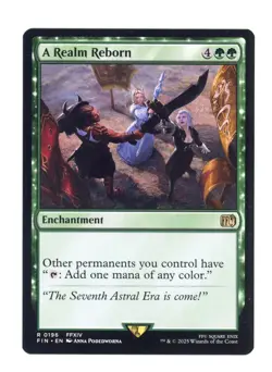 A Realm Reborn R 0196 Regular Final Fantasy Magic the Gathering MTG Card Eng - Image 1