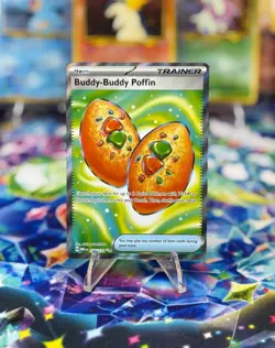 Buddy-Buddy Poffin 167/132 Mega Evolution Pokemon Card - Image 1