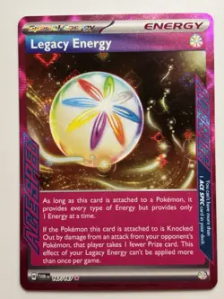 Legacy Energy Holo 167/167 Sv06: Twilight Masquerade Pokemon Card NM Condition - Image 1