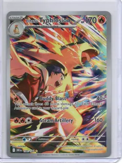 Ethan's Typhlosion 190/182 IR - Destined Rivals Pokemon Card - Pack Mint - Image 1