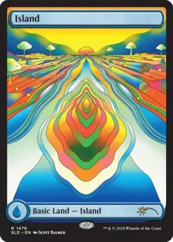 MTG English Island (1479) NM Normal Secret Lair - Image 1