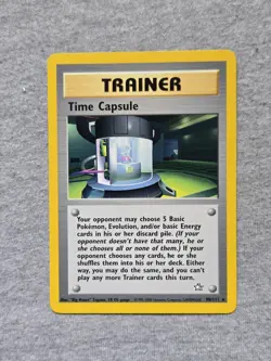 Time Capsule 90/111 Neo Genesis Rare Pokemon Card - Image 1