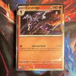 Phantasmal Flames Build & Battle Box 40 Card Deck - Ceruledge - Image 1