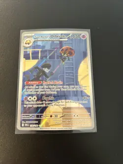 Team Rocket's Orbeetle 198/182 Illustration Rare Destined Rivals Pokemon Card - Image 1
