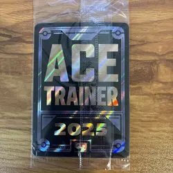 2025 Pokemon Celebratory Fanfare Ace Trainer Reward Card SEALED PROMO - Image 4