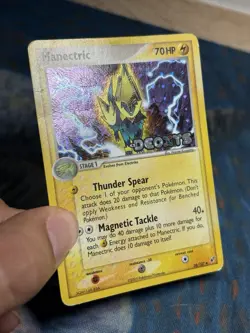 Manectric 38/107 Ex Deoxys Reverse Holo Foil Stamped Pokemon Card HP - Image 4