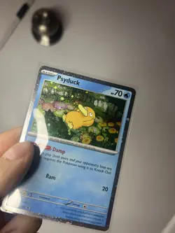 Pokemon Psyduck 007 Promo SWIRL!!! PERFECT CARD!!! - Image 3