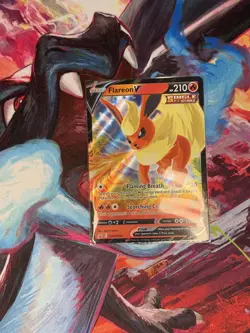 SWSH: Sword & Shield Promo Cards #SWSH149 Flareon V - Image 1