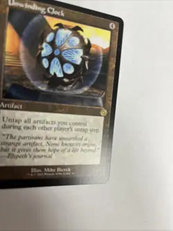 Unwinding Clock Nonfoil Card #61 MTG LP - Image 2