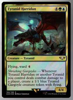 Tyranid Harridan 144/168 Rare Surge Foil Warhammer 40K MTG Near Mint - Image 1