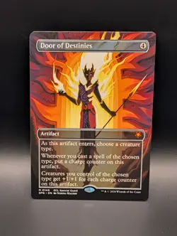 MTG - Door of Destinies - BORDERLESS - Artifact - ECL SPG #146 - Mythic - Image 1