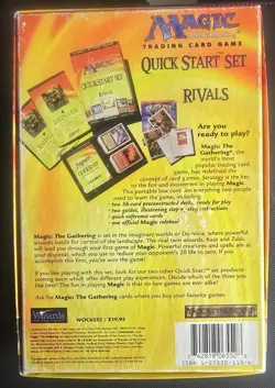 1996 MTG Magic the Gathering Rivals Quick Start Set WOTC VINTAGE Opened - Image 2