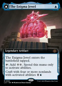 MTG The Enigma Jewel // Locus of Enlightenment Extended Art ** lci ** En - Image 1