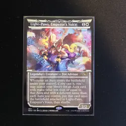 Light-Paws, Emperor's Voice (Showcase) Kamigawa: Neon Dynasty Regular - Image 1
