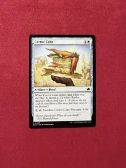 Carrot Cake - Bloomburrow BLB Magic The Gathering MTG #7 - Image 1