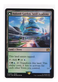 Balamb Garden, SeeD Academy R 0272 Regular Final Fantasy Magic the Gathering MTG - Image 1