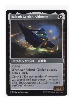 Balamb Garden, SeeD Academy R 0272 Regular Final Fantasy Magic the Gathering MTG - Image 2
