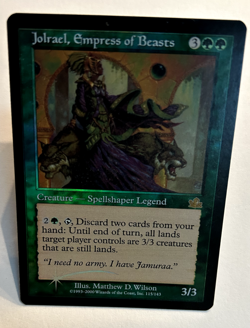 Jolrael, Empress of Beasts FOIL - Prophecy - MTG Magic the Gathering EX/NM - Image 4