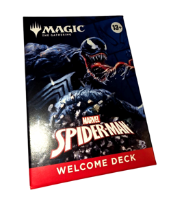 Pax West 2025 Magic the Gathering Spiderman Venom Welcome Deck Black Deck - Image 1