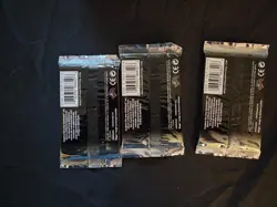 MTG DARKSTEEL rel. SEALED, English booster packs X3, one of each pack art 2004 - Image 2