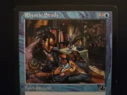 Rhystic Study - Prophecy 2000 - LP - Commander Staple - MTG - Image 3