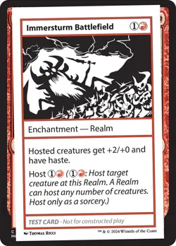 MTG Immersturm Battlefield ** Mystery Booster 2 ** English (NM) - Image 1