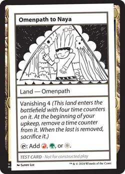 MTG Omenpath to Naya ** Mystery Booster 2 ** English (NM) - Image 1