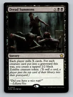 Dread Summons R Foundations 604 NM - Image 1