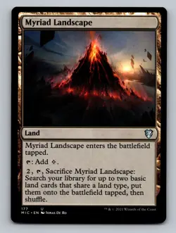 Myriad Landscape U Commander: Innistrad: Midnight Hunt 177 NM - Image 1