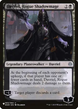 MTG Davriel, Rogue Shadowmage ** The List ** English (NM) - Image 1