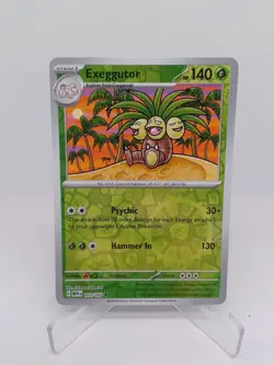Exeggutor 103/165 Reverse Holo - Pokemon Scarlet & Violet 151 English NM TCG - Image 1