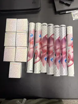 Pokemon 151 Play Mat + Deck Box Lot. 7 Of Each. - Image 1