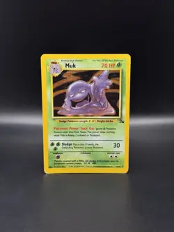 Muk 13/62 Fossil Holo WoTc Pokemon TCG - Image 1