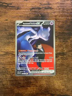 Team Rocket's Mewtwo EX 281/217 Secret Rare Ascended Heroes Pokemon TCG NM - Image 1