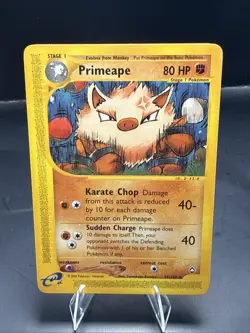 Pokemon Primeape 29/147 Pokemon TCG Non-Holo Card E-Reader 2002 - Image 1