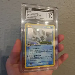 Glalie 2005 EX Emerald 13/106 Reverse Holo Stamped Pokemon Card CGC 10 GEM MINT - Image 3