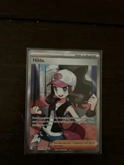 Pokemon Hilda 164/086 White Flare Full Art Trainer - MINT - Image 1