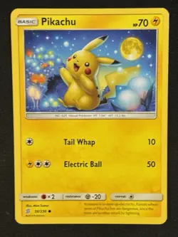 Pokemon - Pikachu 56/236 - Unified Minds Non Holo - LP - Image 1