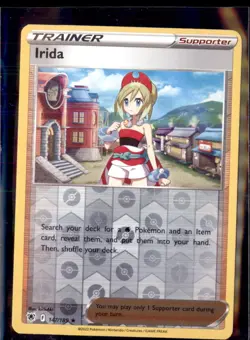 Pokemon Irida 147/189 Astral Radiance Rare Reverse Holo - Image 1