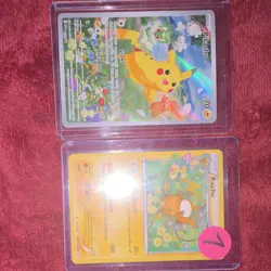Pokemon Pikachu Raichu Holo Card Lot 2016 RC9/RC32 Nintendo English - Image 1