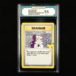 TQG 9.5 MINT+ 2021 Pokemon ENG Imposter Professor Oak 73/102 R - Image 1