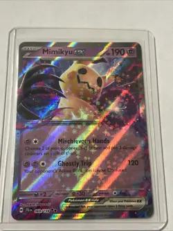 MIMIKYU EX Pokemon Scarlet & Violet Journey Together Holo Double Rare 069/159 - Image 1