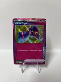Pokemon TCG Hero's Cape SV05: Temporal Forces 152/162 Holo ACE SPEC Rare NM - Image 1