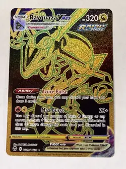 Pokemon TCG Rayquaza VMAX TG29/TG30 SWSH Silver Tempest Trainer Gallery - Image 1
