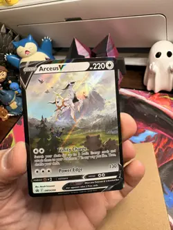 Pokemon TCG Arceus V SWSH204 Sword & Shield Black Star Promo NM English - Image 1
