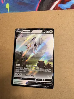 Pokemon TCG Arceus V SWSH204 Sword & Shield Black Star Promo NM English - Image 2