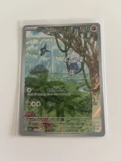 Meditite 153/142 Illustration Rare Holo Near Mint Condition Stellar Crown - Image 1