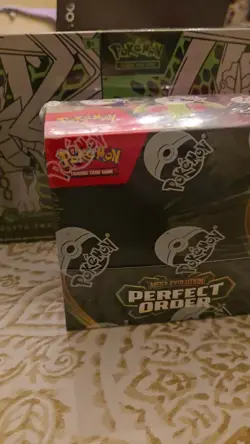 Pokemon Center Perfect Order Bundle: 1x Booster Box, 2x PC ETB's, 2x Bundles - Image 2