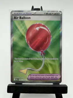 Pokemon TCG Mega Evolutions Air Balloon Ultra Rare Full Art #166/132 - Image 1